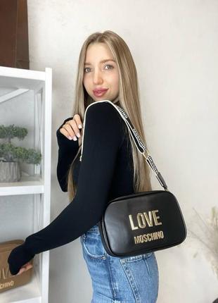 Сумка moschino love1 фото