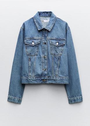 Джинсова куртка zara