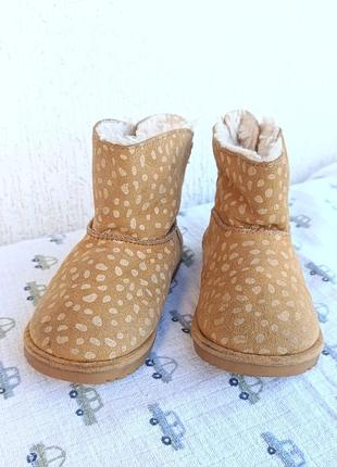 Черевики угги дитячі zara 23 розмір