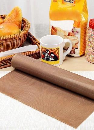 Антипригарний тефлоновий килимок для випічки 30х40 см