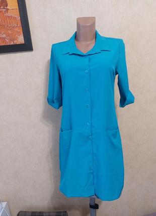 Сукня сорочка   bertina xl 30% шовк