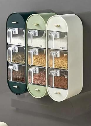Настенный органайзер для специй spice organizer / подвесной органайзер для круп /...