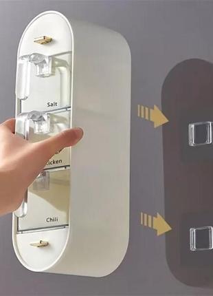 Настенный органайзер для специй spice organizer / подвесной органайзер для круп /...