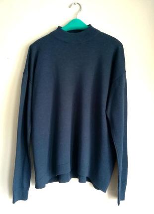 Елегантний тонкий светр із 100% шерсті мериноса від uniqlo