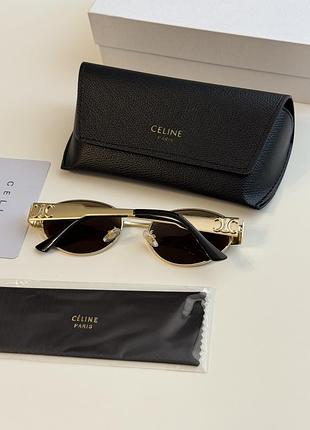 Солнцезащитные очки celine полный комплект