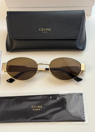 Солнцезащитные очки celine полный комплект