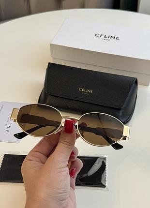 Солнцезащитные очки celine полный комплект