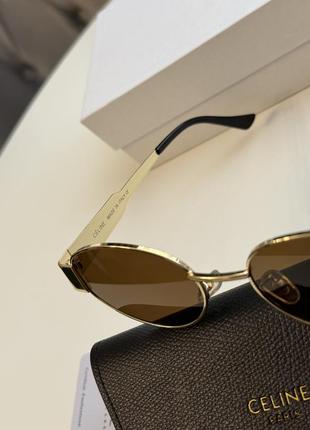 Солнцезащитные очки celine полный комплект