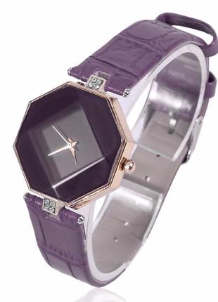 Годинник жіночий наручний cube purple