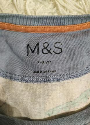 M&amp;s 7-8роков пижама в виде hm george zara next mango carter's2 фото