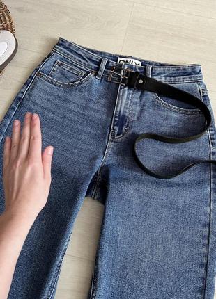 Крутезні джинси регуляр only (mom/slim)6 фото