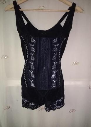 Корсет/утяжка, корсет-боди с открытым доступом, винтаж