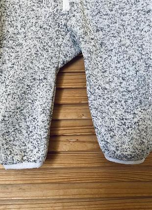 Флисовый человечек h&m 6-9 мес4 фото