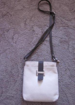 Шкіряна сумочка. італія genuine leather