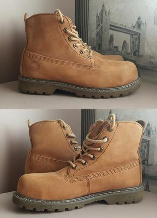Ботинки рабочие тактические amblers safety honey nubuk (6/39) из натуральной кожи-нубука женские оригинал с защитной метаветовой вставкой