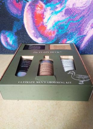 The fuzzy duck baylis &amp; harding hemp &amp; bergamot мужской набор косметики 5 продуктов