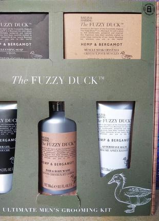 The fuzzy duck baylis &amp; harding hemp &amp; bergamot мужской набор косметики 5 продуктов