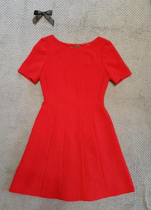 Червона сукня з рукавчиком, розмір 8-12