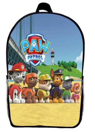 Рюкзак щенячий патруль детский (gear bag pp mini 05) черный, 29 х 21 х 9 см