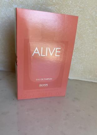 Пробник hugo boss boss alive,оригінал