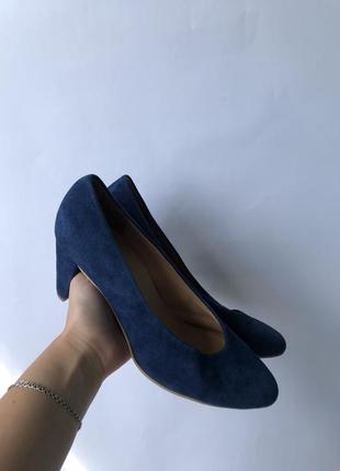 Туфлі класичні сині