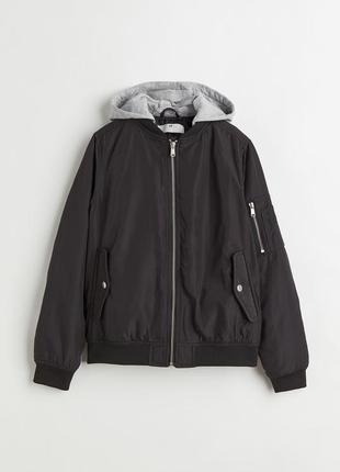Куртка-бомбер h&m размер 146-152 см/10-12 лет