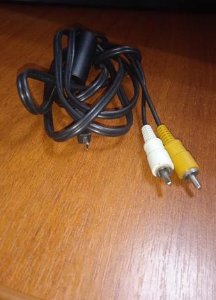 Кабель micro usb - 2 rca av/t