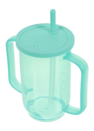 Чашка непроливайка stse-008 для людей с ограниченными возможностями лежачих больных ve-33