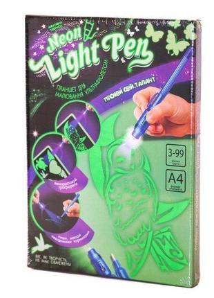 Набір для творчості danko toys "neon light pen", nlp-01-01u1 фото