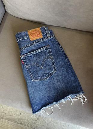 Юбка джинсовая levi’s