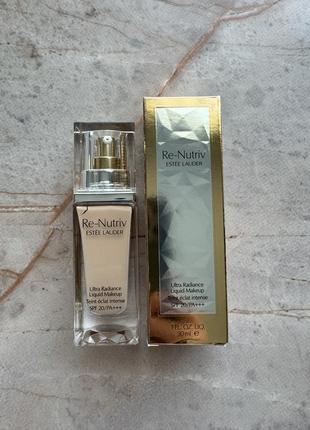 Тональний крем estee lauder re-nutriv ultra radiance liquid makeup spf 20