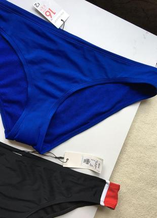 Плавки бикини от купальника базовые однотонные primark6 фото