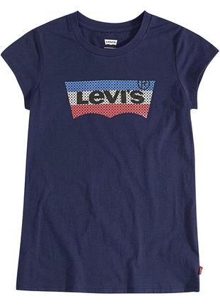 Новая футболка levi's для девочки 5-6 лет