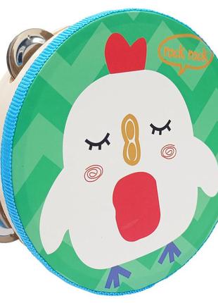 Дерев'яна іграшка бубон "пінчик" являє собою 0367-32 діаметр 15 см