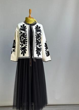 Вишитий жакет вишиванка3 фото
