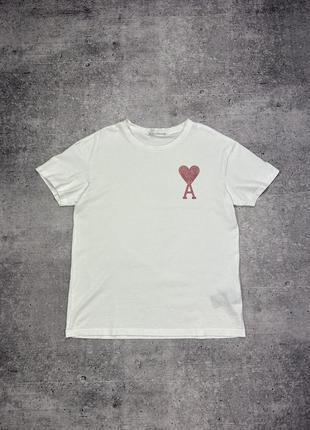 Футболка ami paris smiley оригинал