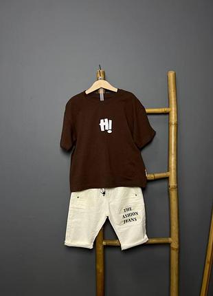 Комплект футболка +шорти
