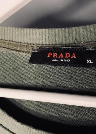 Свитшот prada кофта оригинал мужской