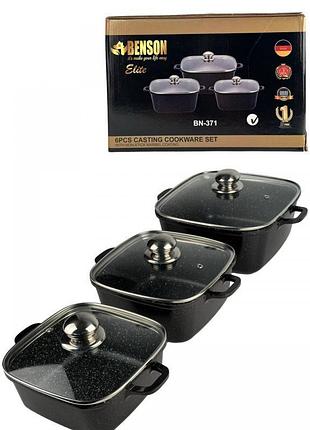 Набір кастрюль benson