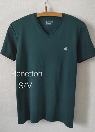 Хлопковая футболка benetton