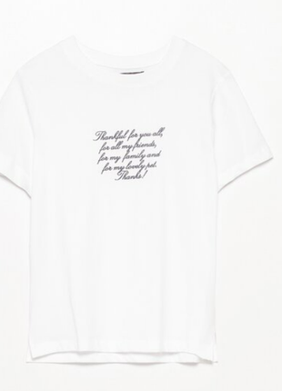Женская футболка lefties белая/черная с принтом1 фото