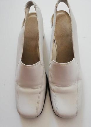 Женские кожаные туфли leather upper2 фото
