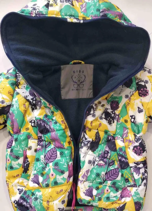Демисезонная куртка для девочки флавер dc kids 92 см3 фото