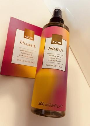 Спрей одеколон для тіла avon blissful