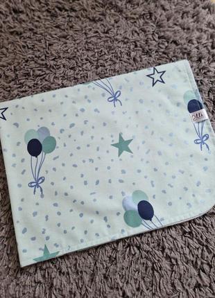 Непромокаемая многоразовая пеленка 80×60 см