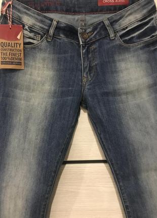 Джинси cross jeans dad wear co f-409-103 carmen regular fit👖 turkey 🇹🇷2 фото