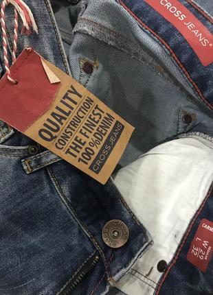 Джинси cross jeans dad wear co f-409-103 carmen regular fit👖 turkey 🇹🇷8 фото