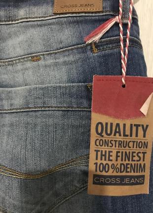 Джинси cross jeans dad wear co f-409-103 carmen regular fit👖 turkey 🇹🇷5 фото