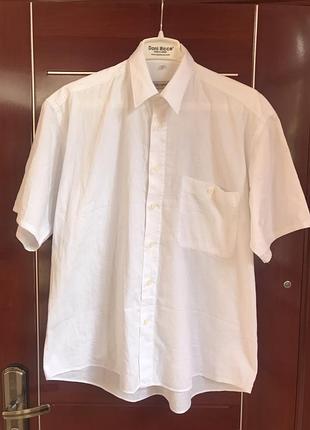 Рубашка мужская, натуральная, легкая, коттон, новенькая, цена приятно снижена🔥