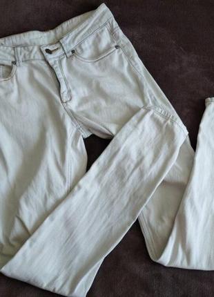 Джинси біло- блакитні, р.8 uk, denim co, ірландія